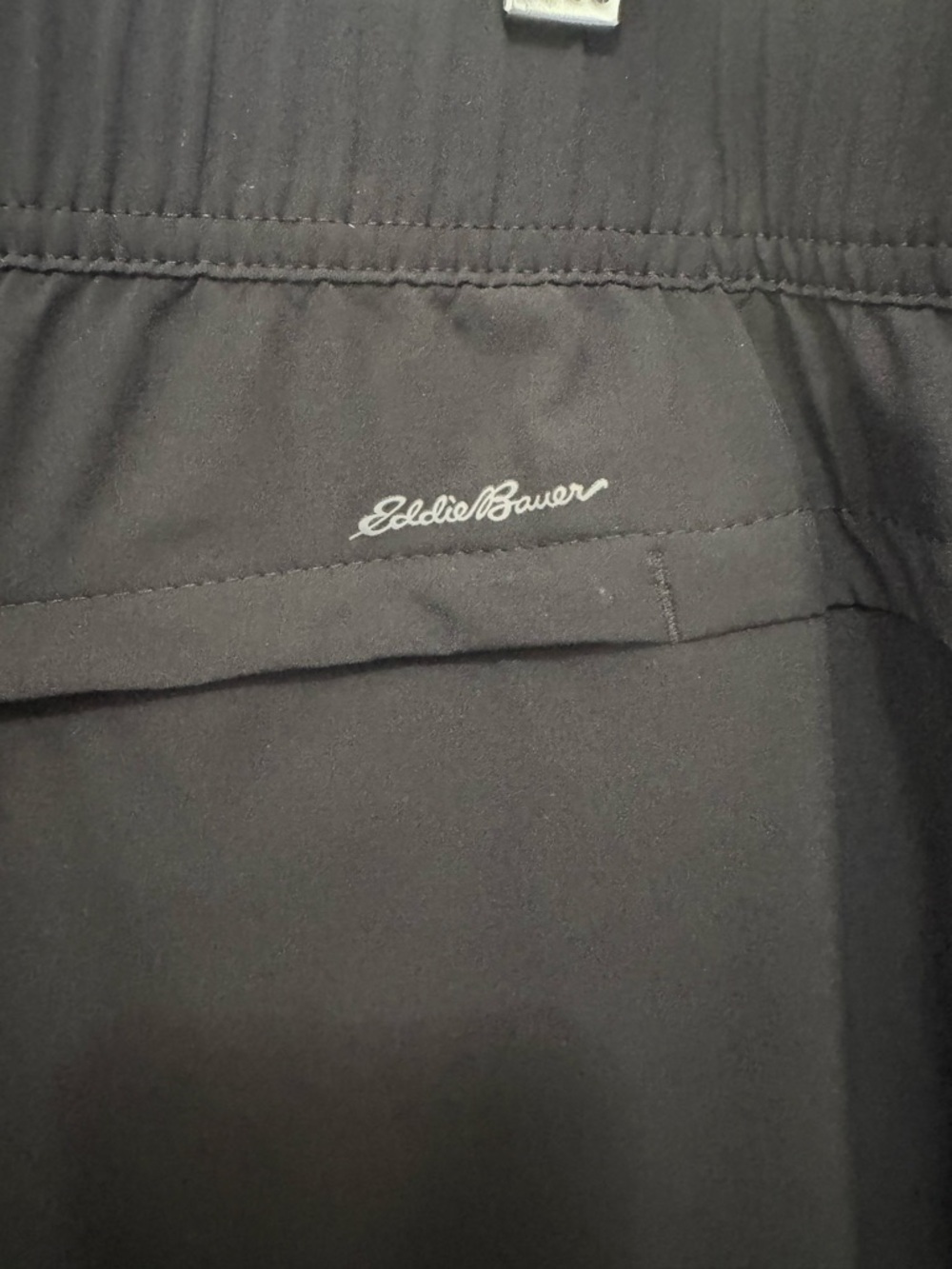 Eddie Bauer Black Straight-Leg Pull-On Pants - Picture 10 of 13